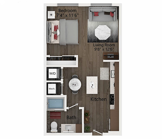 Floor plan layout diagram for S2