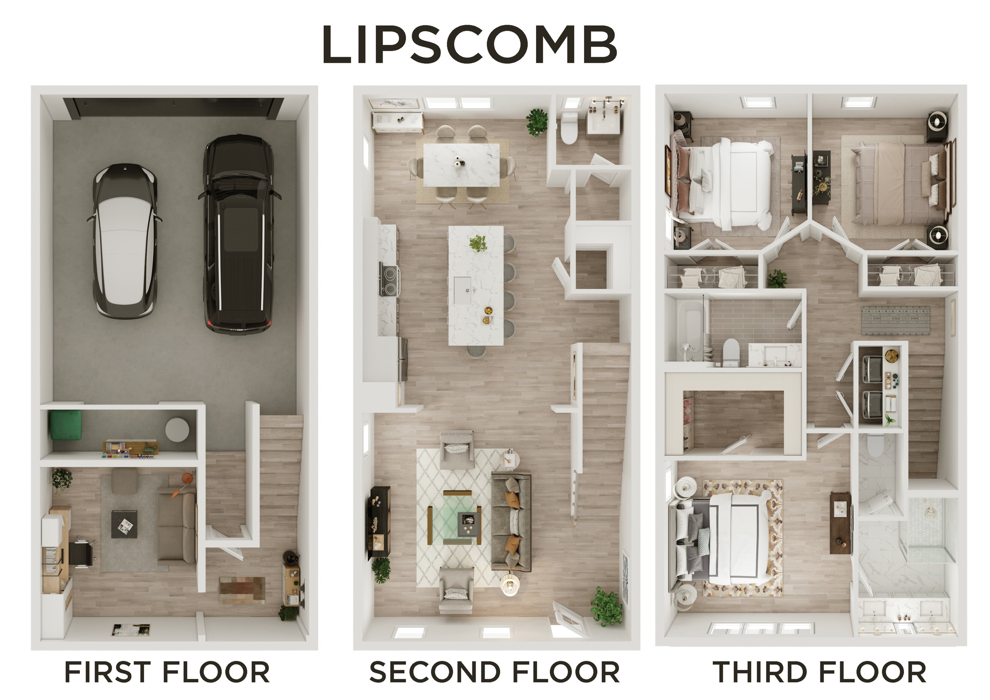 Floor plan layout diagram for Lipscomb