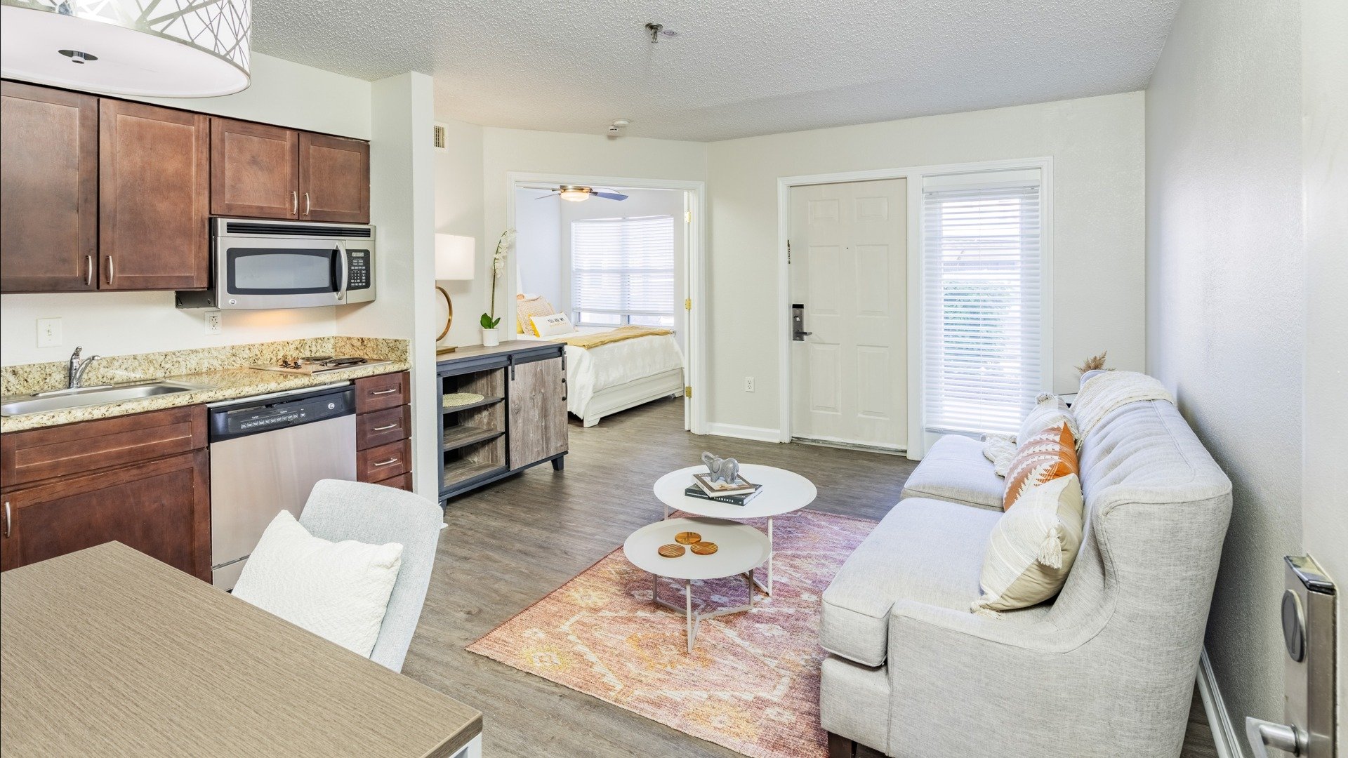 McCullough Station model living room