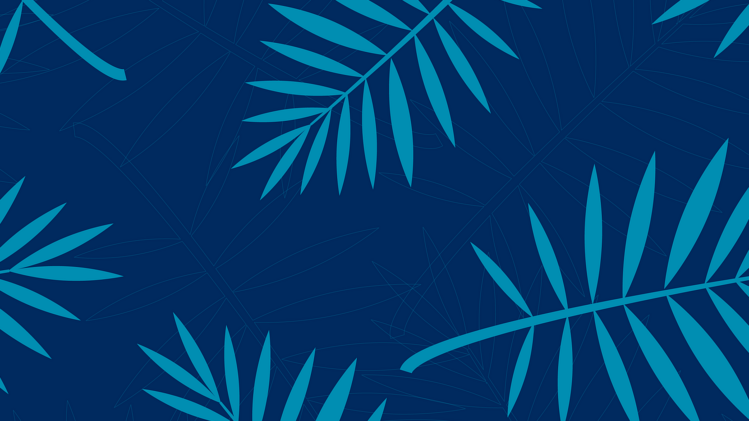 Blue Leaf Design
