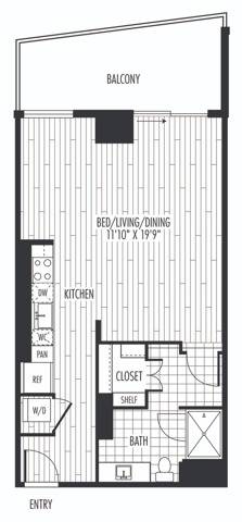 Floor plan layout diagram for S2