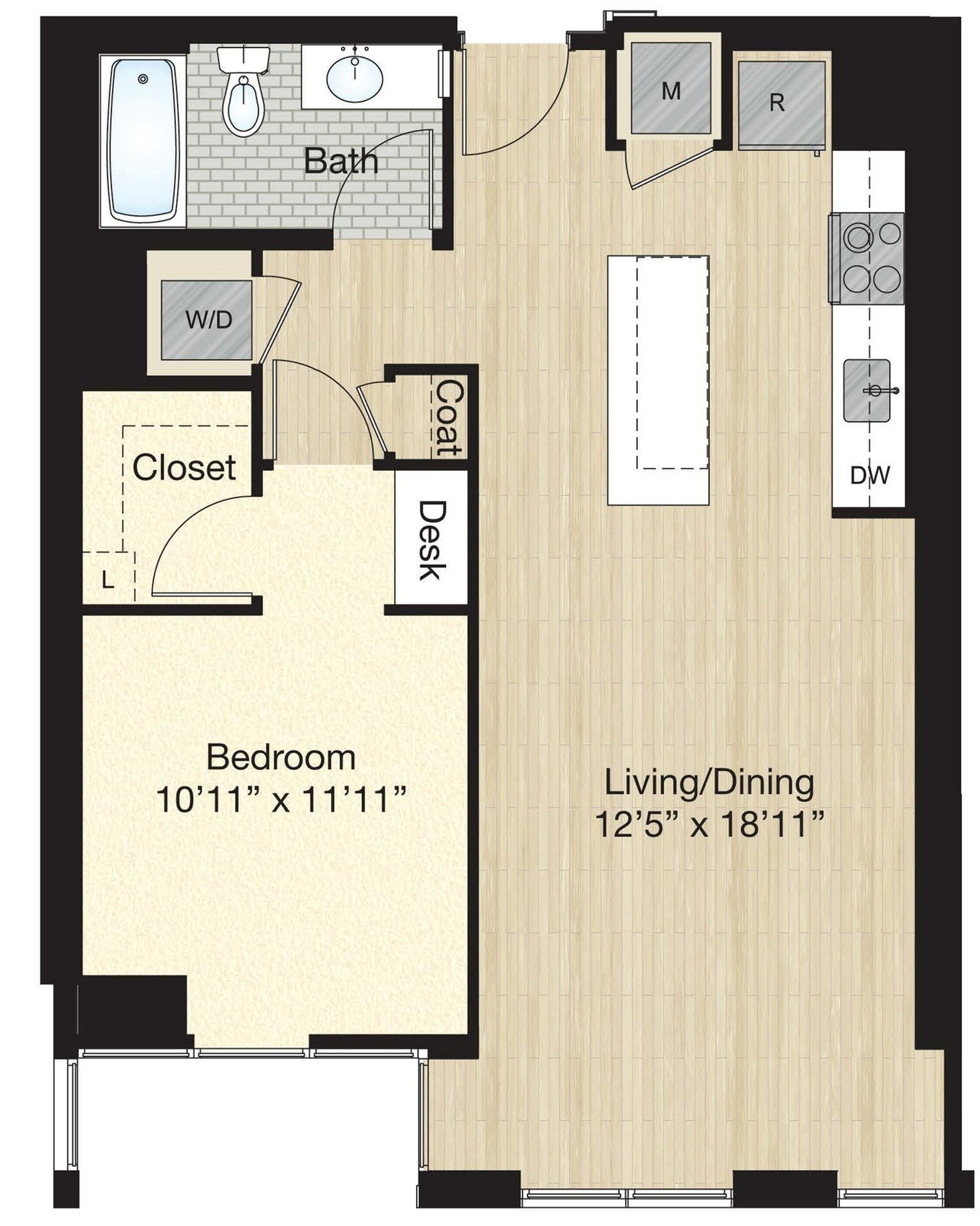 Apartment 775 floorplan
