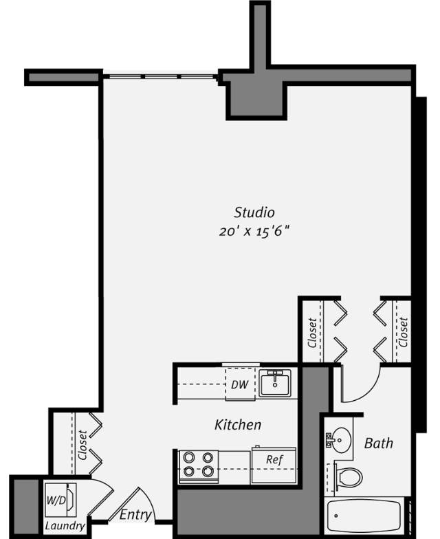 Floor plan layout diagram for S1