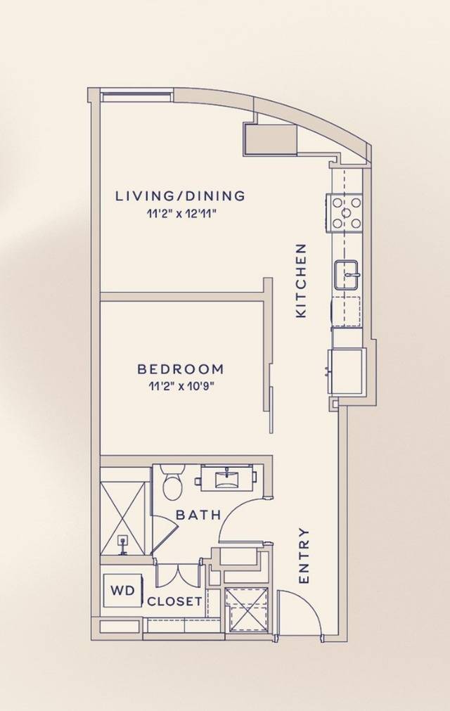Floor plan layout diagram for S1