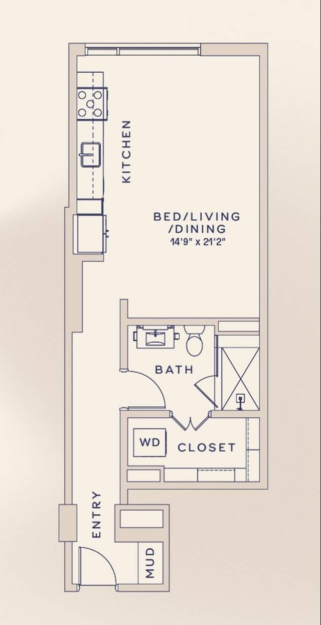 Floor plan layout diagram for S2