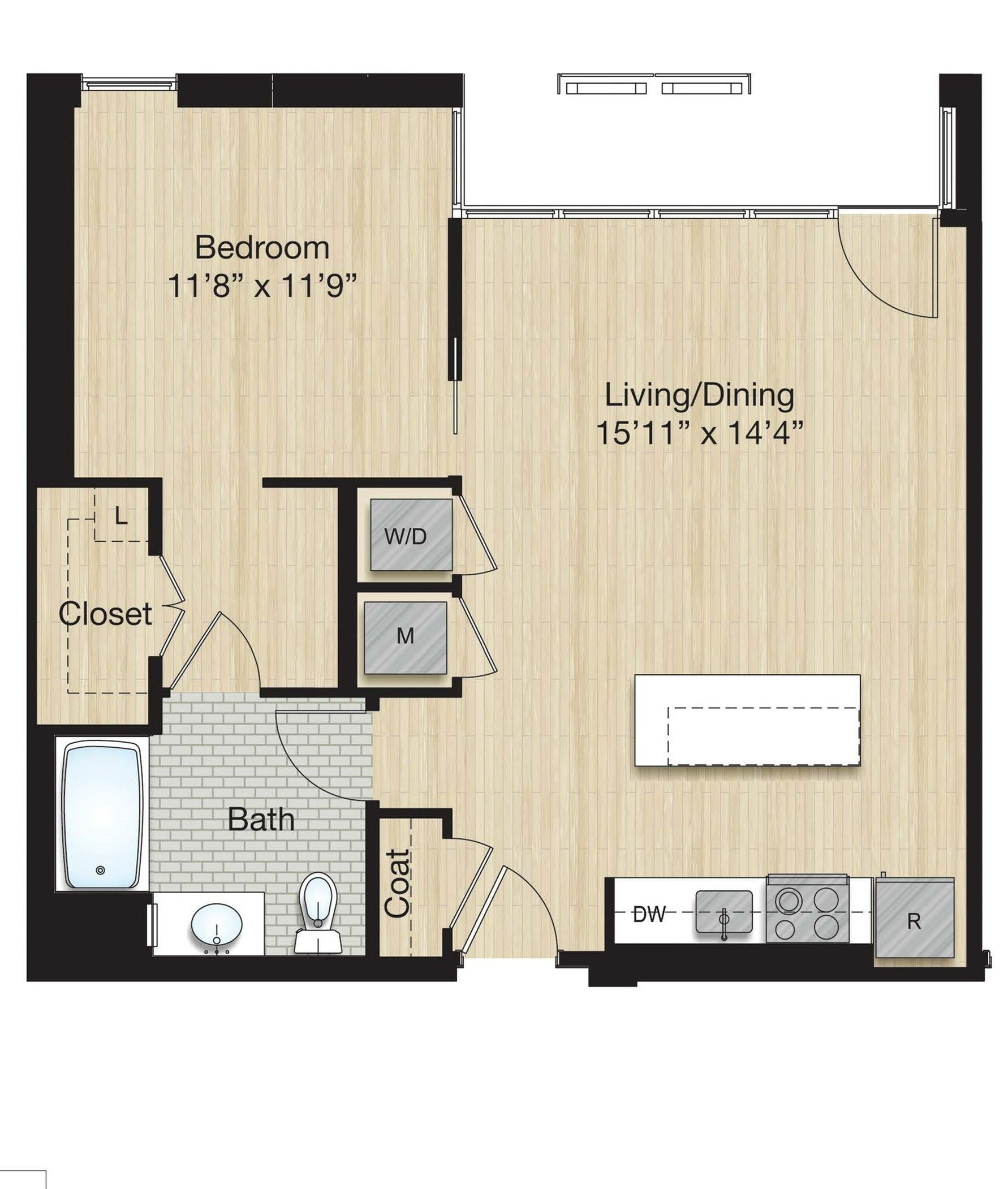 Apartment 485 floorplan