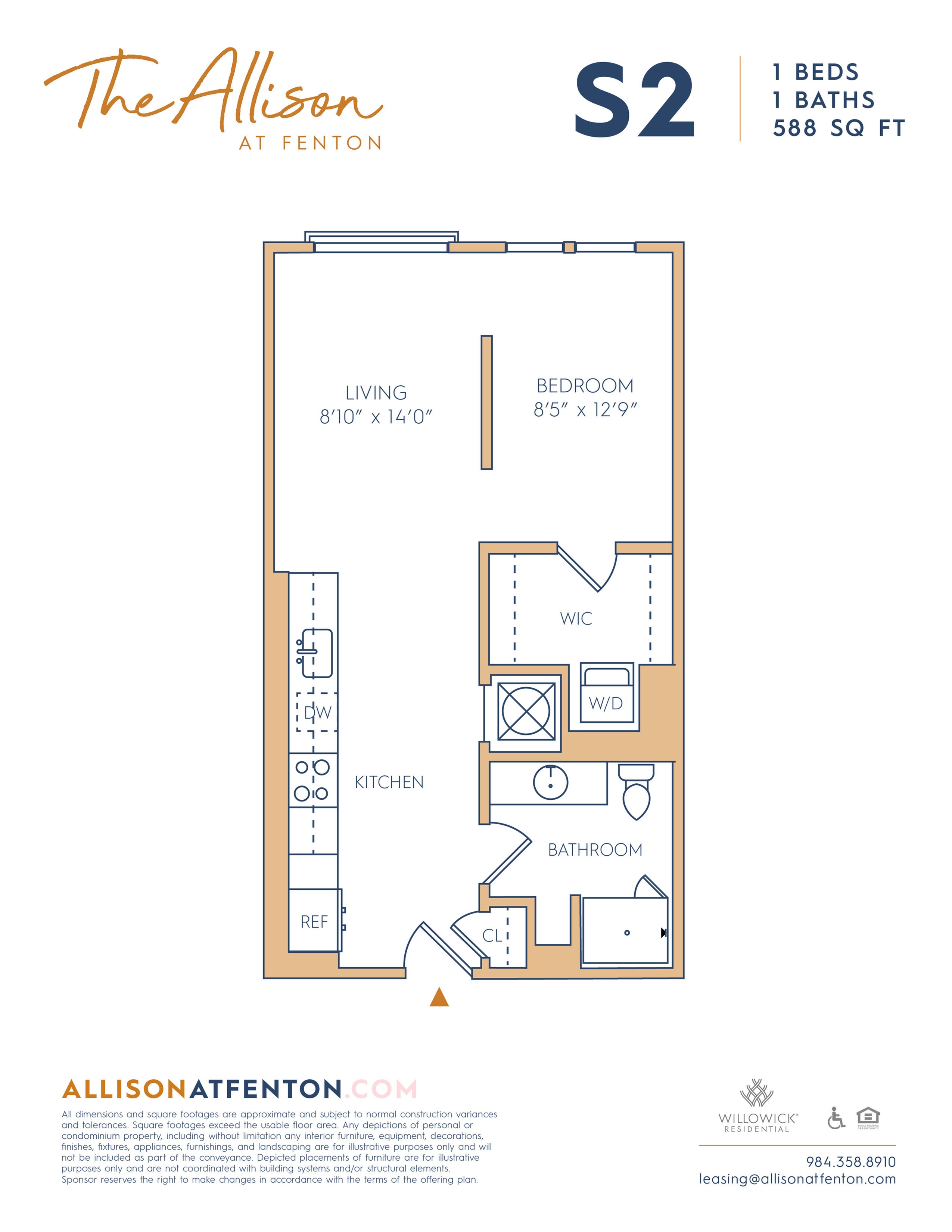 The Allison at Fenton Apartment Rentals