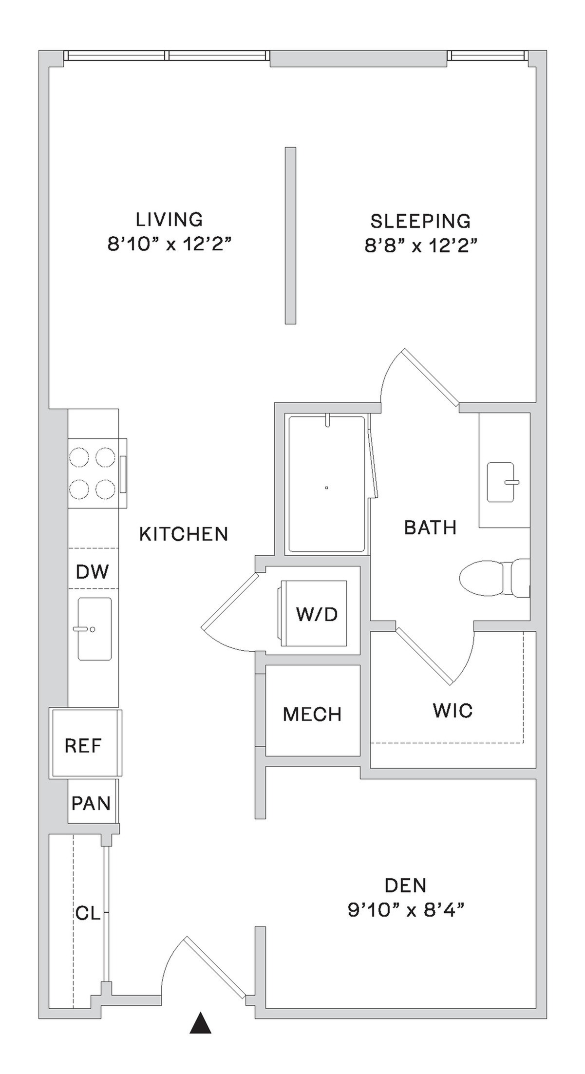 Floor plan layout diagram for S5
