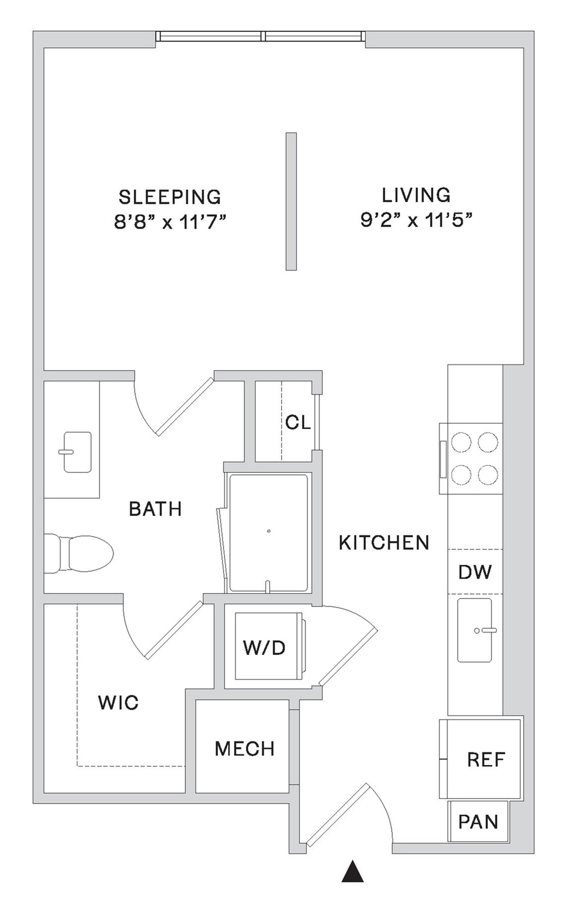 Floor plan layout diagram for S2