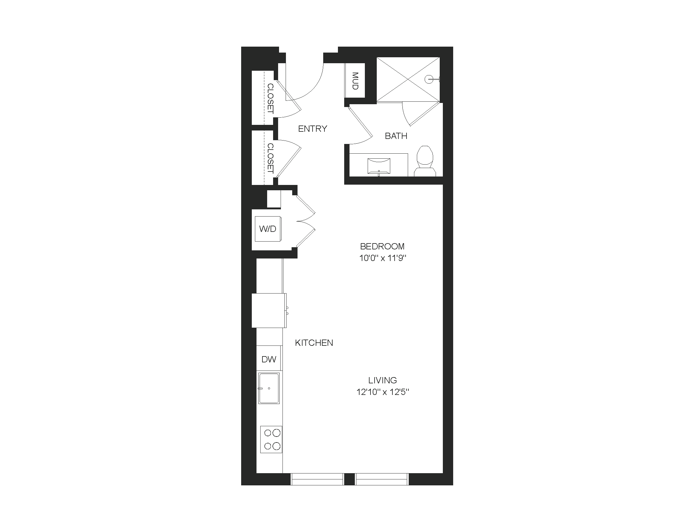 Floor plan layout diagram for S2