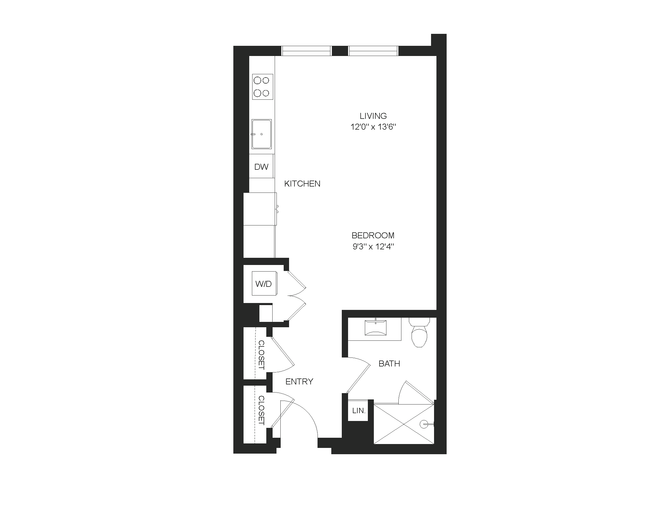 Floor plan layout diagram for S3