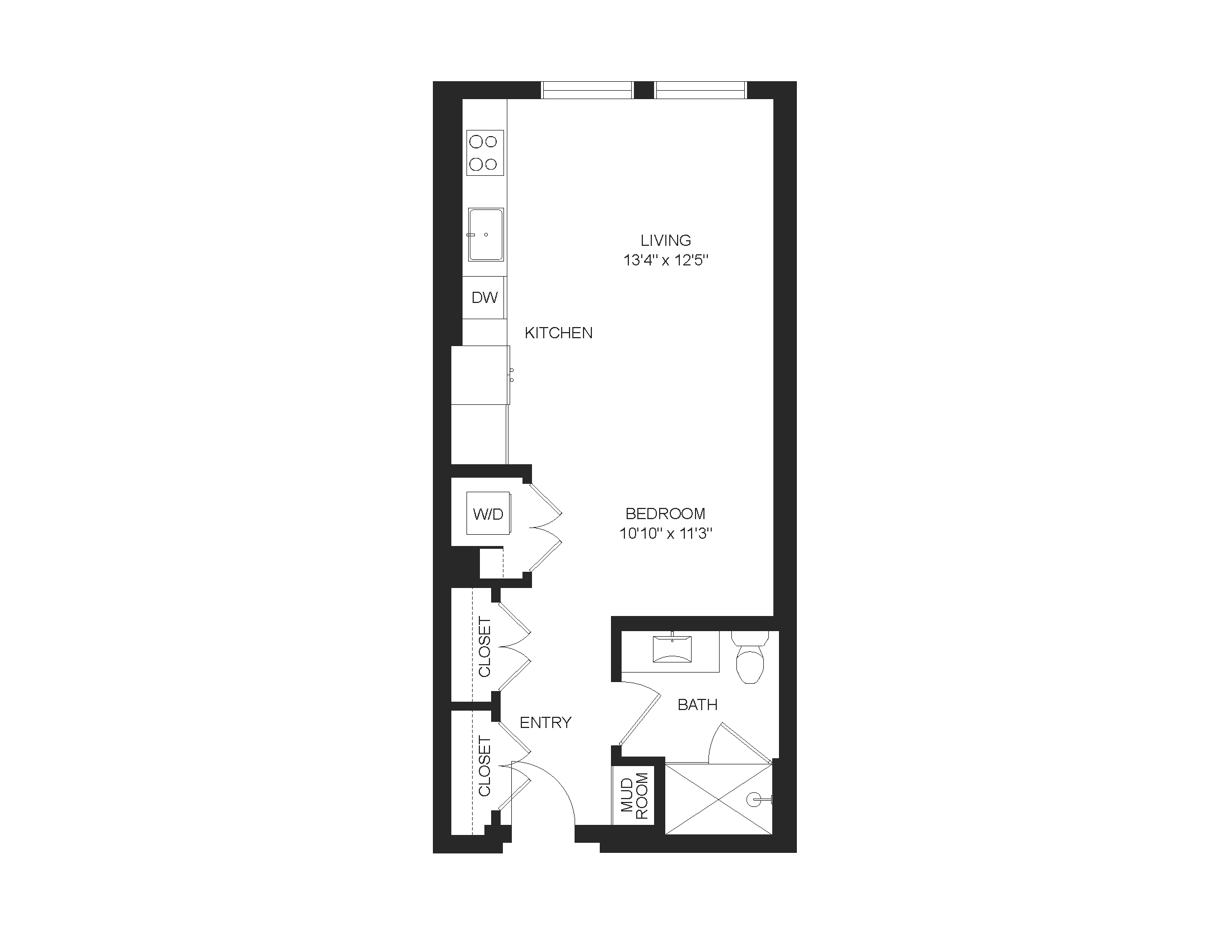Floor plan layout diagram for S4