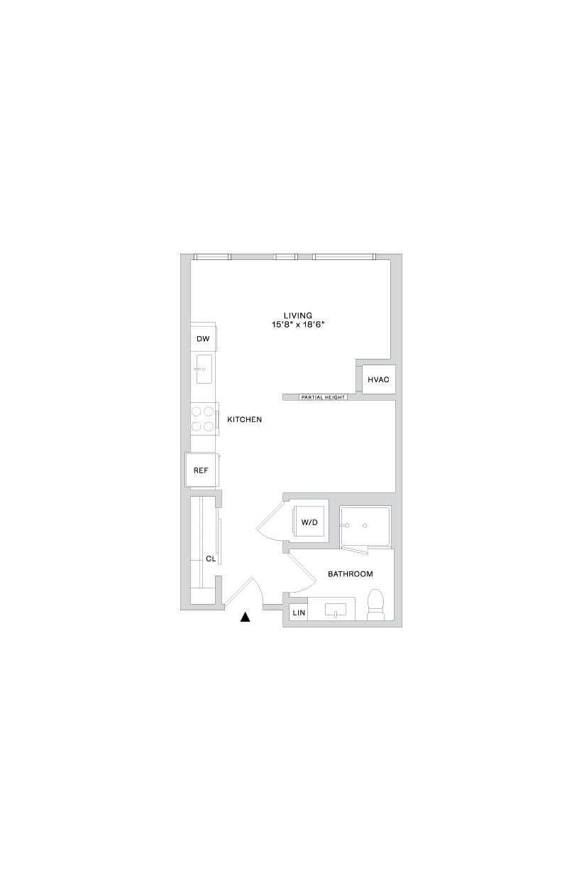 Floor plan layout diagram for S2.2 (0x1)