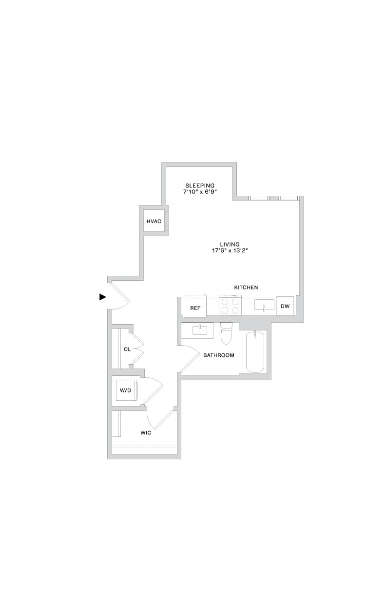Floor plan layout diagram for S4 (0x1)