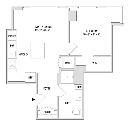 Floor plan layout diagram for SC4