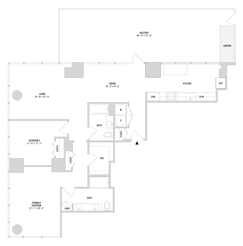 Floor plan layout diagram for B-05.1