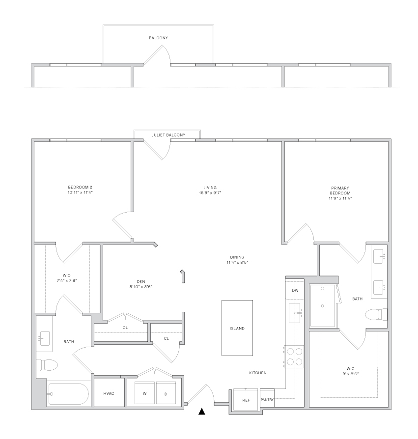 Floor plan layout diagram for BD2