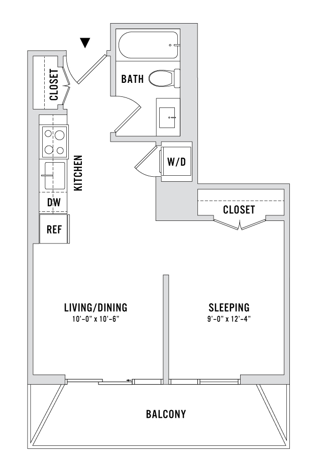 Floor plan layout diagram for S3
