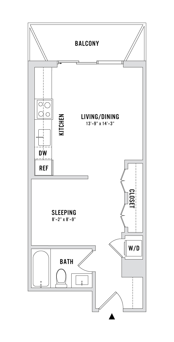 Floor plan layout diagram for S4