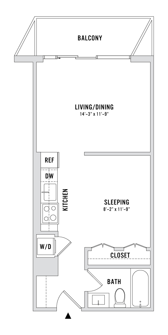 Floor plan layout diagram for S5