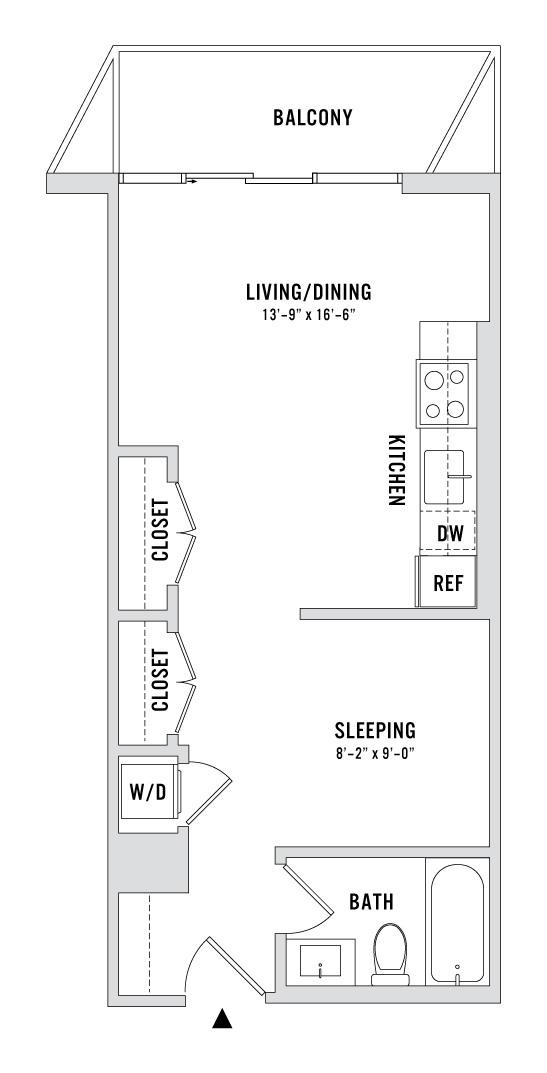 Floor plan layout diagram for S7