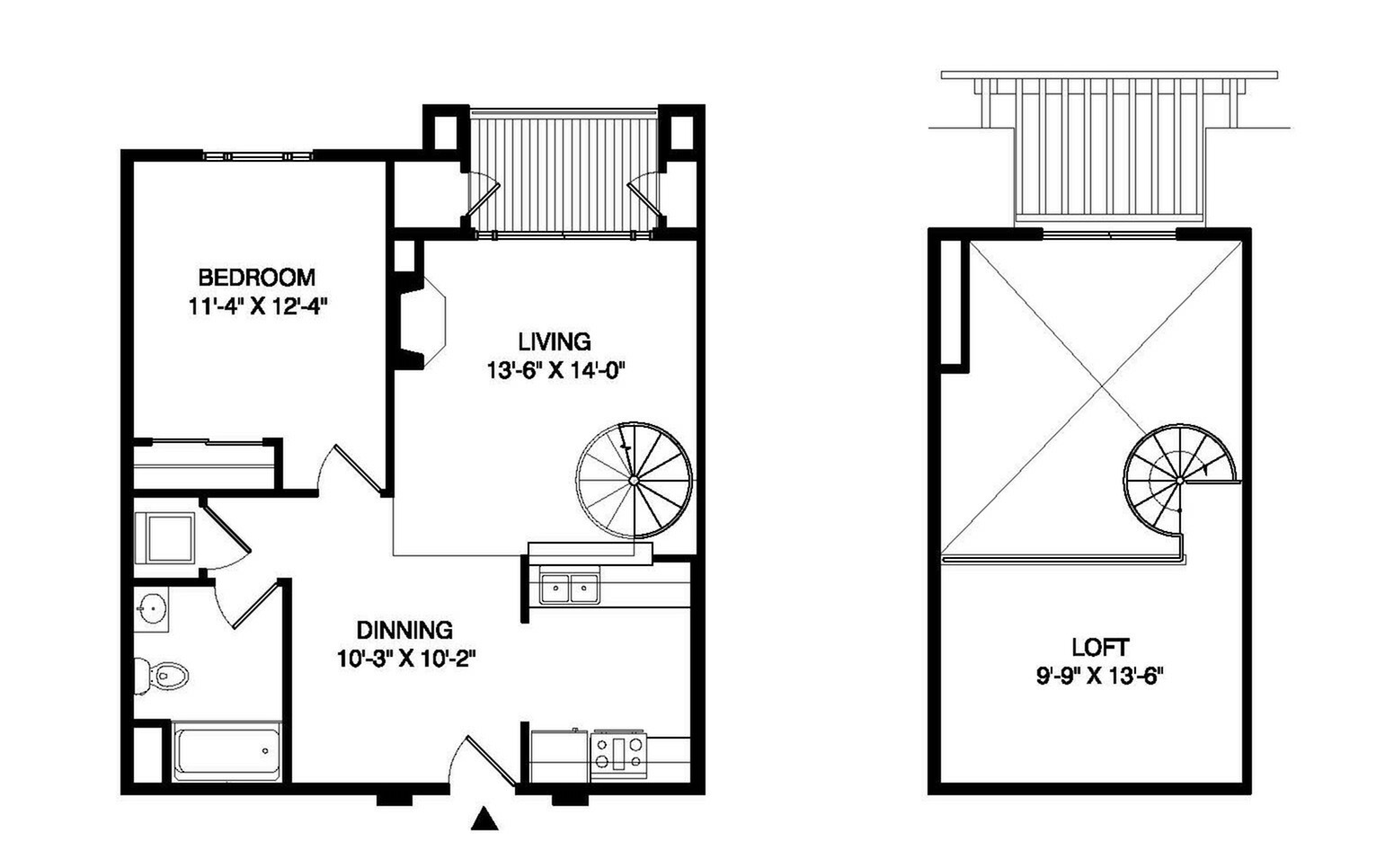 Floor plan layout diagram for Cl1