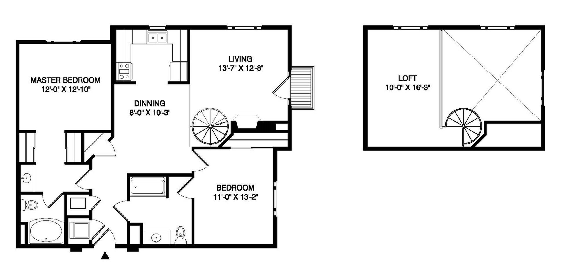 Floor plan layout diagram for Bl1