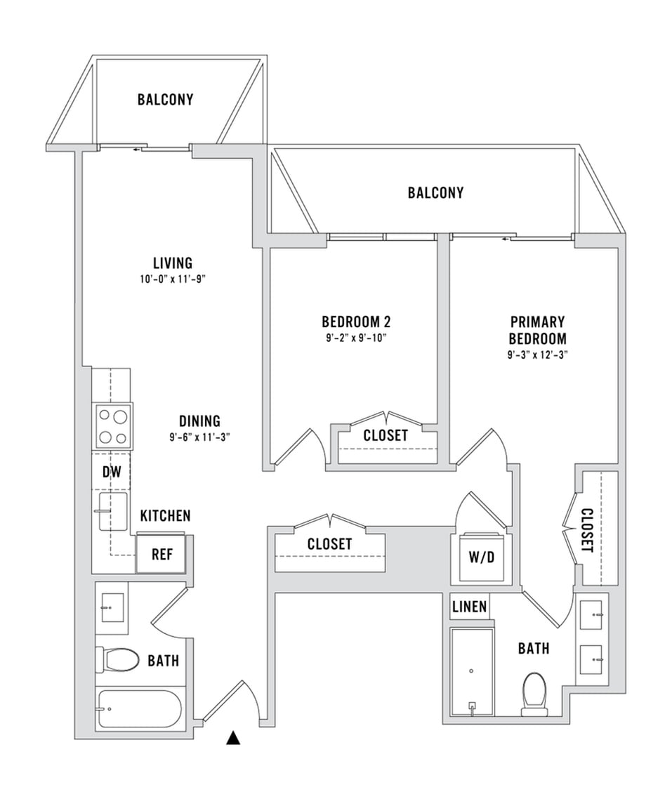 B3-PH Floor Plan