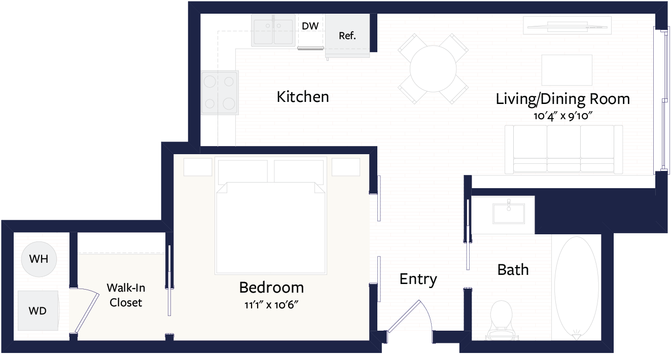 Floor plan layout diagram for S2