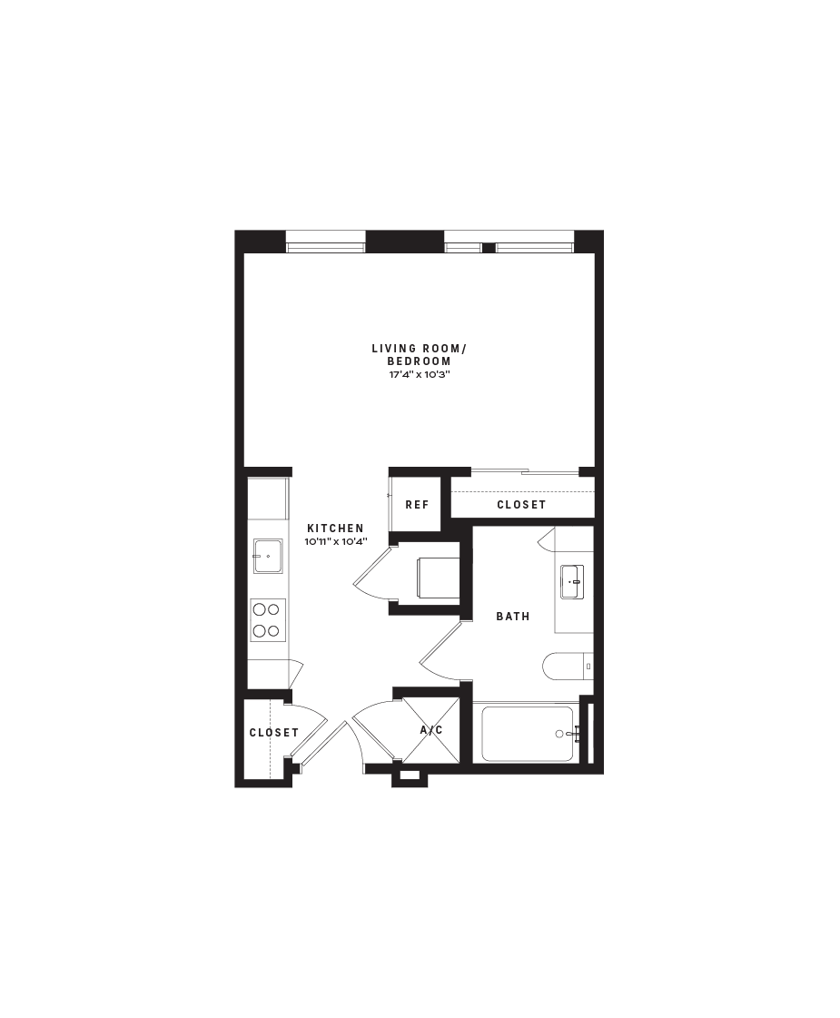 Floor plan layout diagram for S1.2