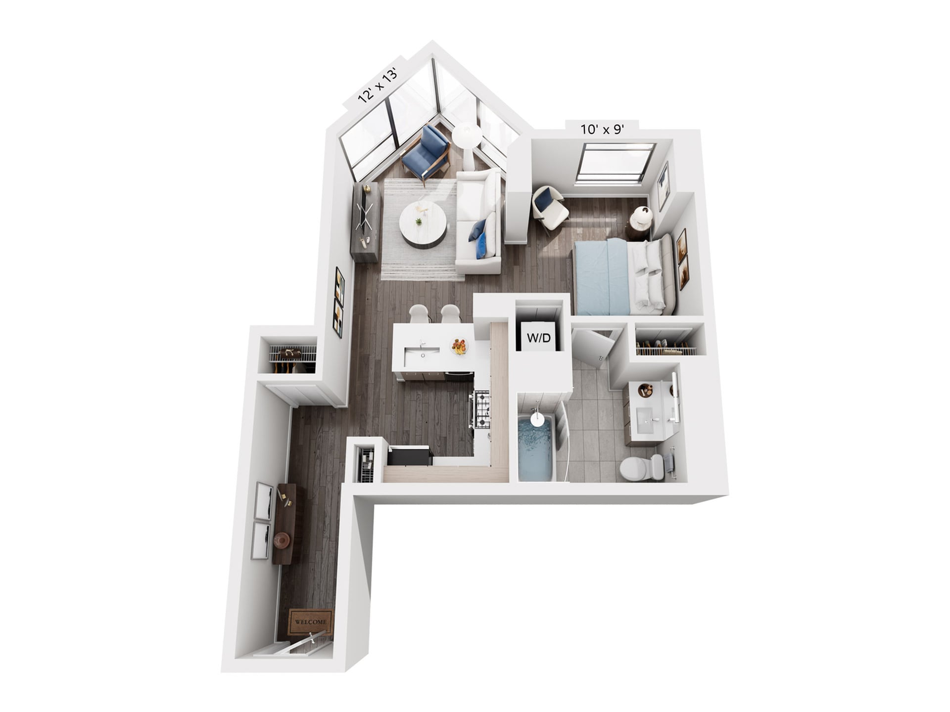 Unit 711 floor plan