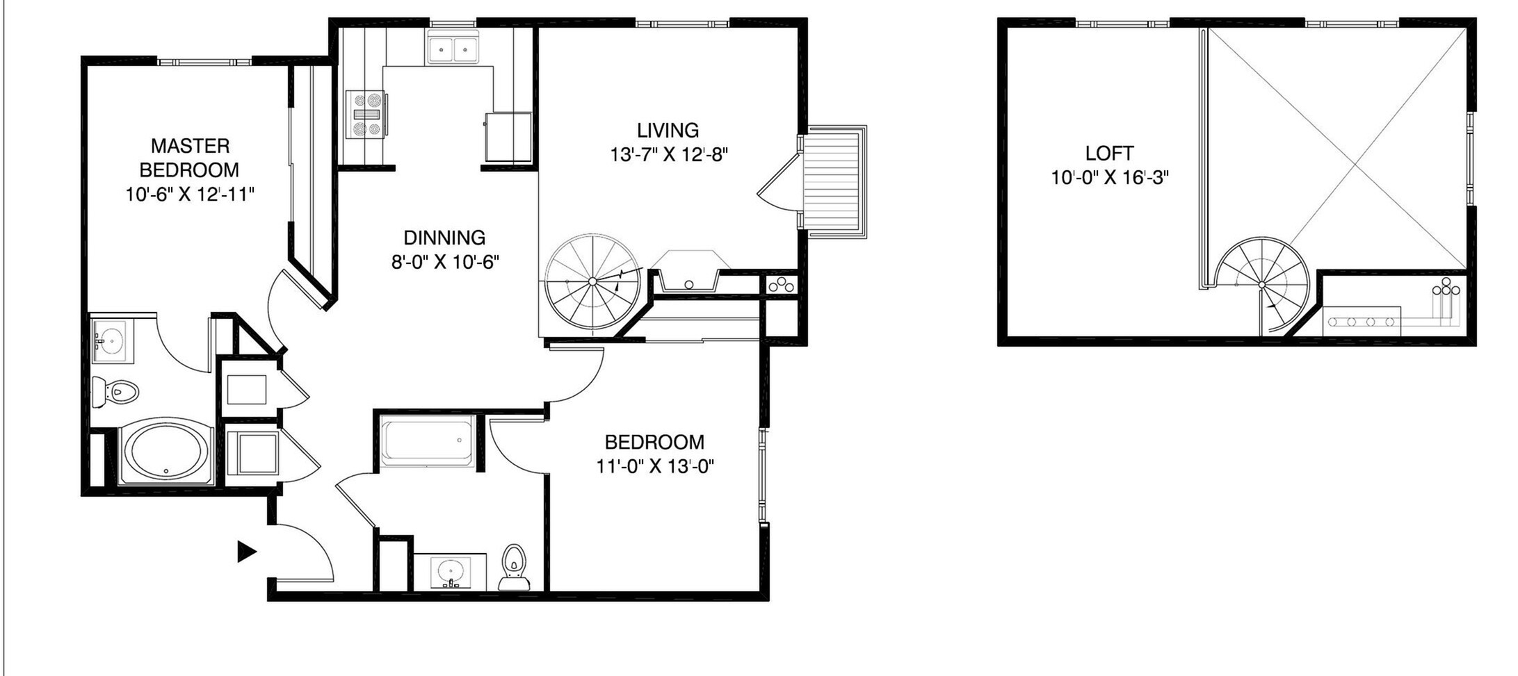 Floor plan layout diagram for Bl2