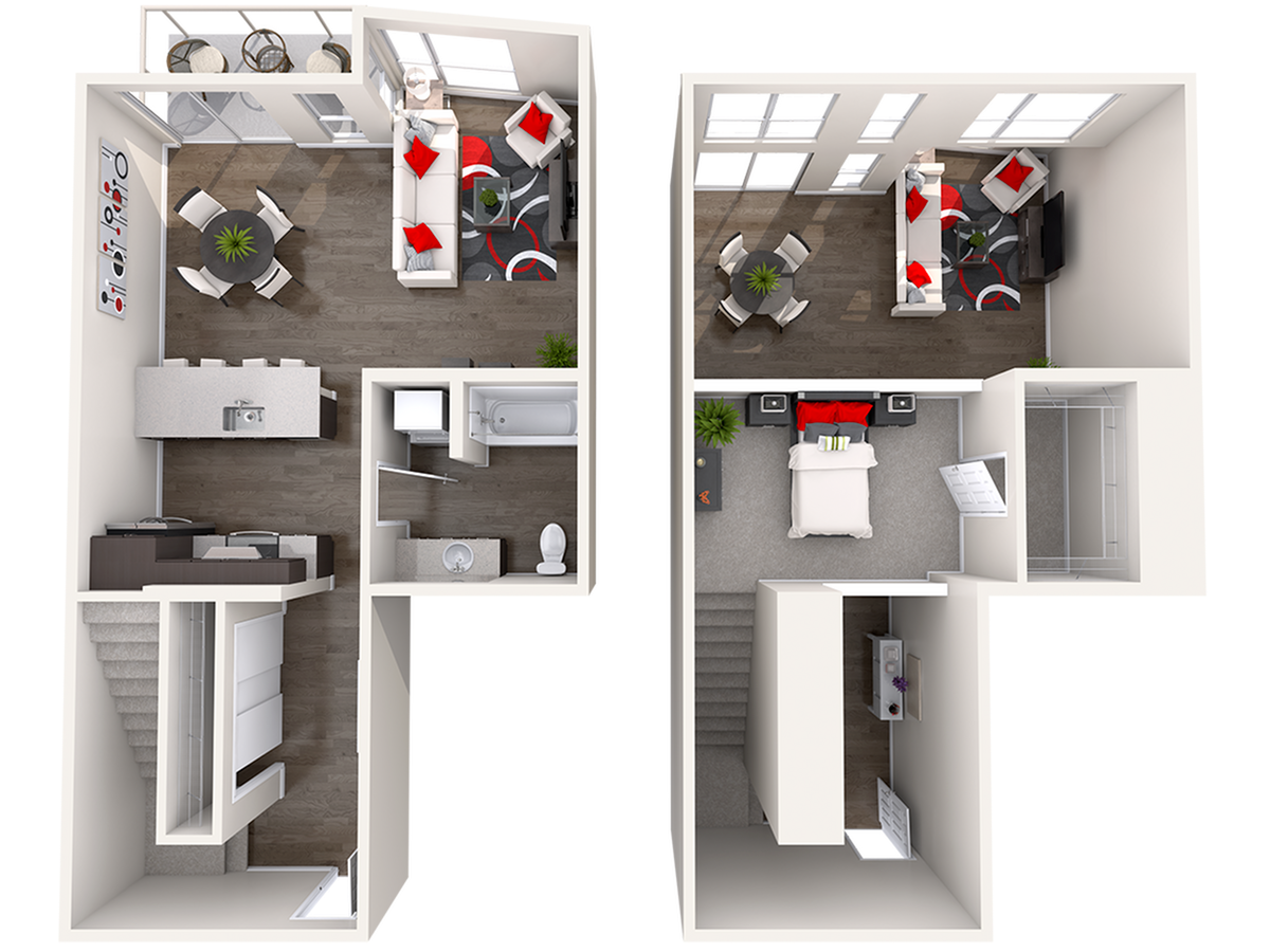 Floor plan layout diagram for BL5 (0x1) Loft