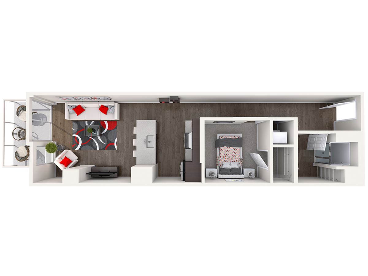 Floor plan layout diagram for A11 (0x1)