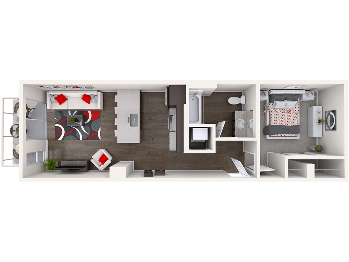Floor plan layout diagram for A9 (0x1)