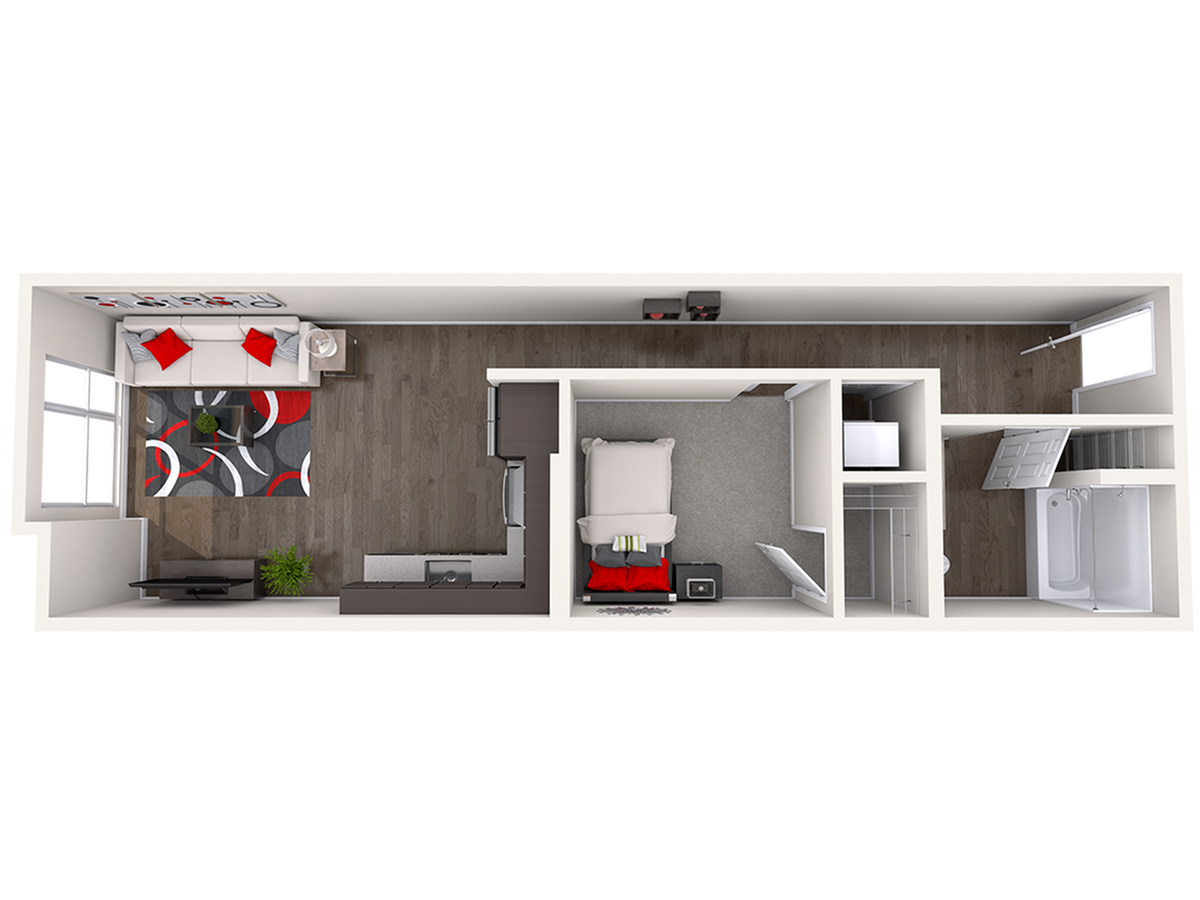 Floor plan layout diagram for A10 (0x1)
