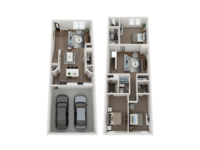 Floor plan layout diagram for Cobalt