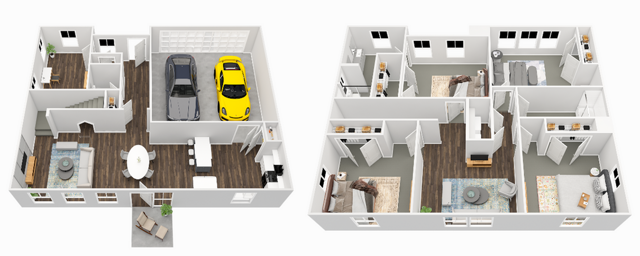 Floor plan layout diagram for Stone