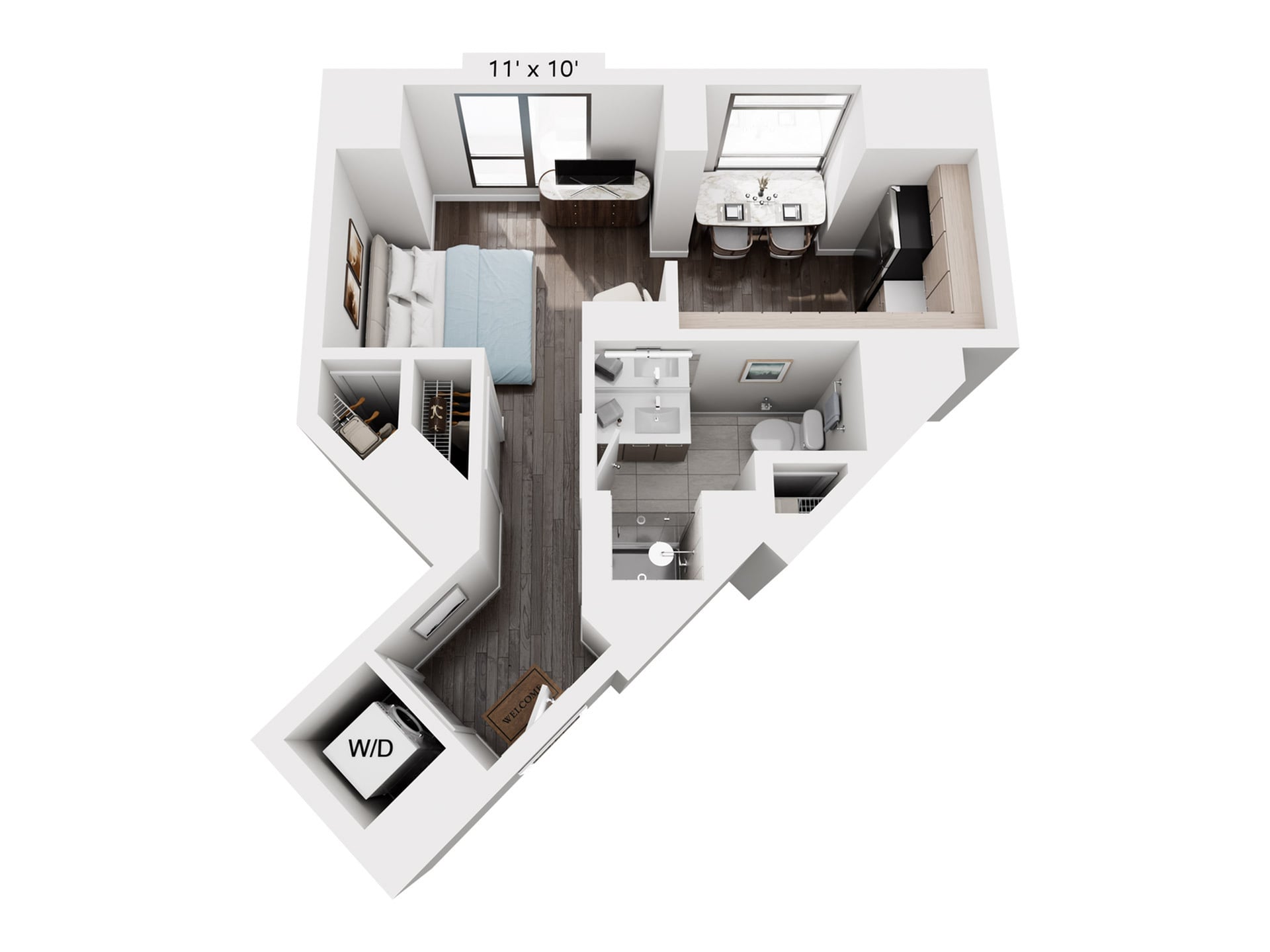 Unit 308 floor plan