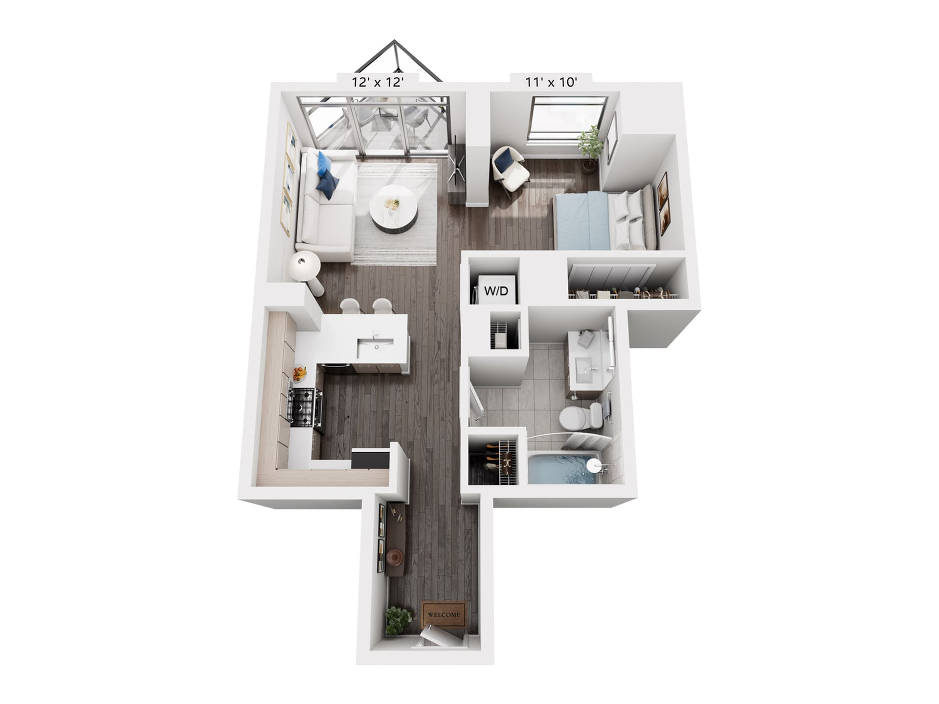 Unit 2510 floor plan