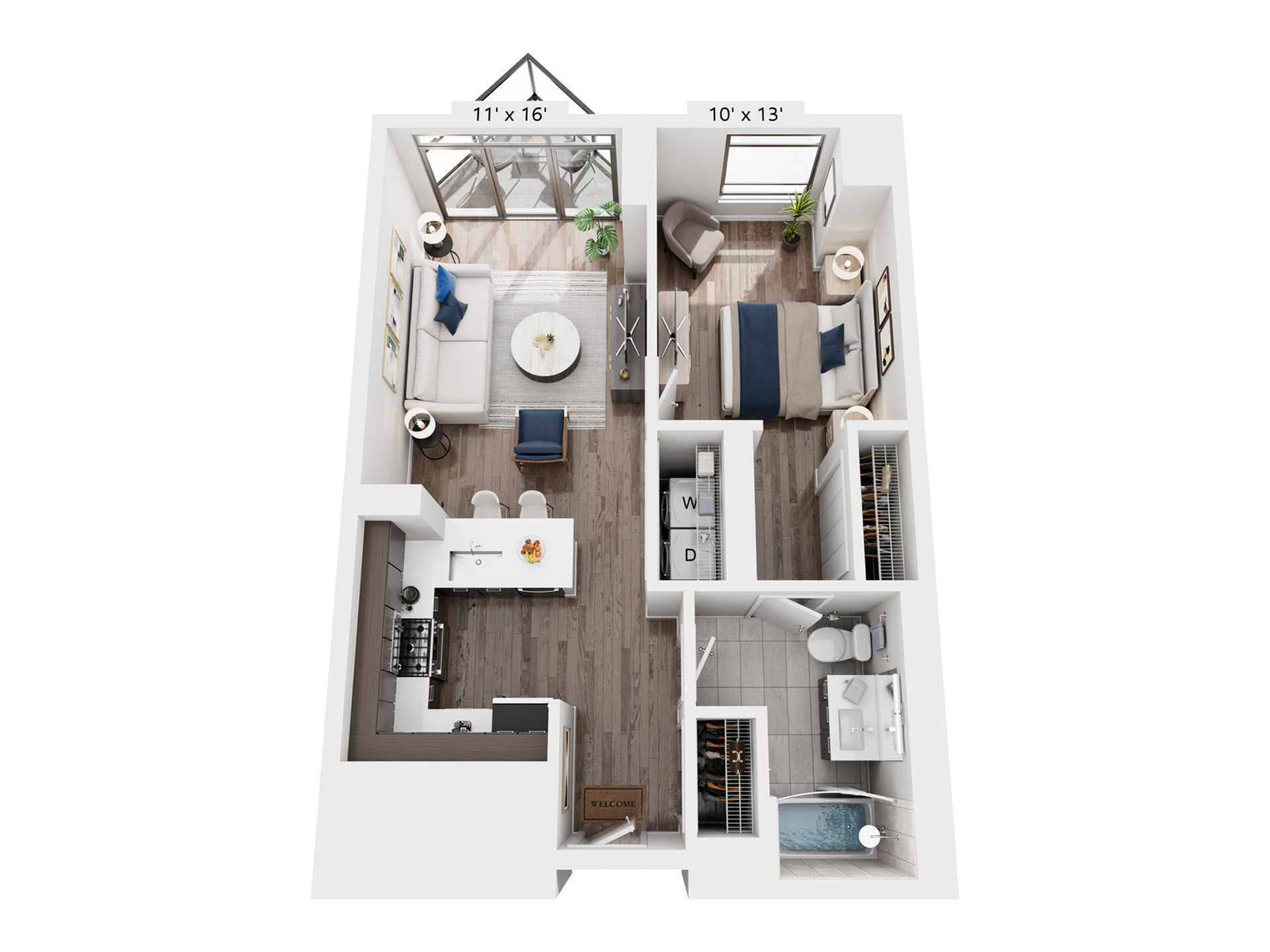 Unit 3403 floor plan