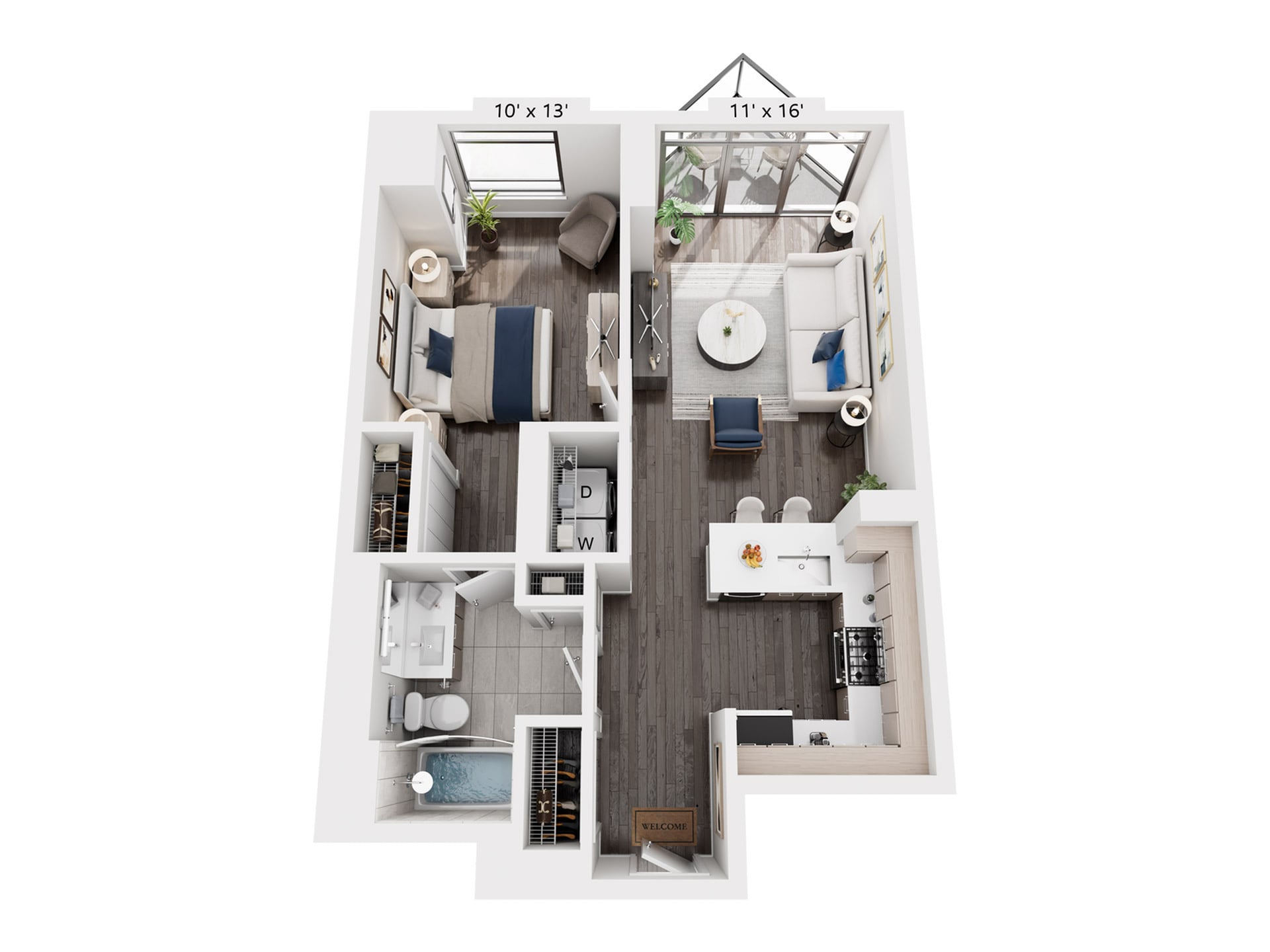 Unit 706 floor plan