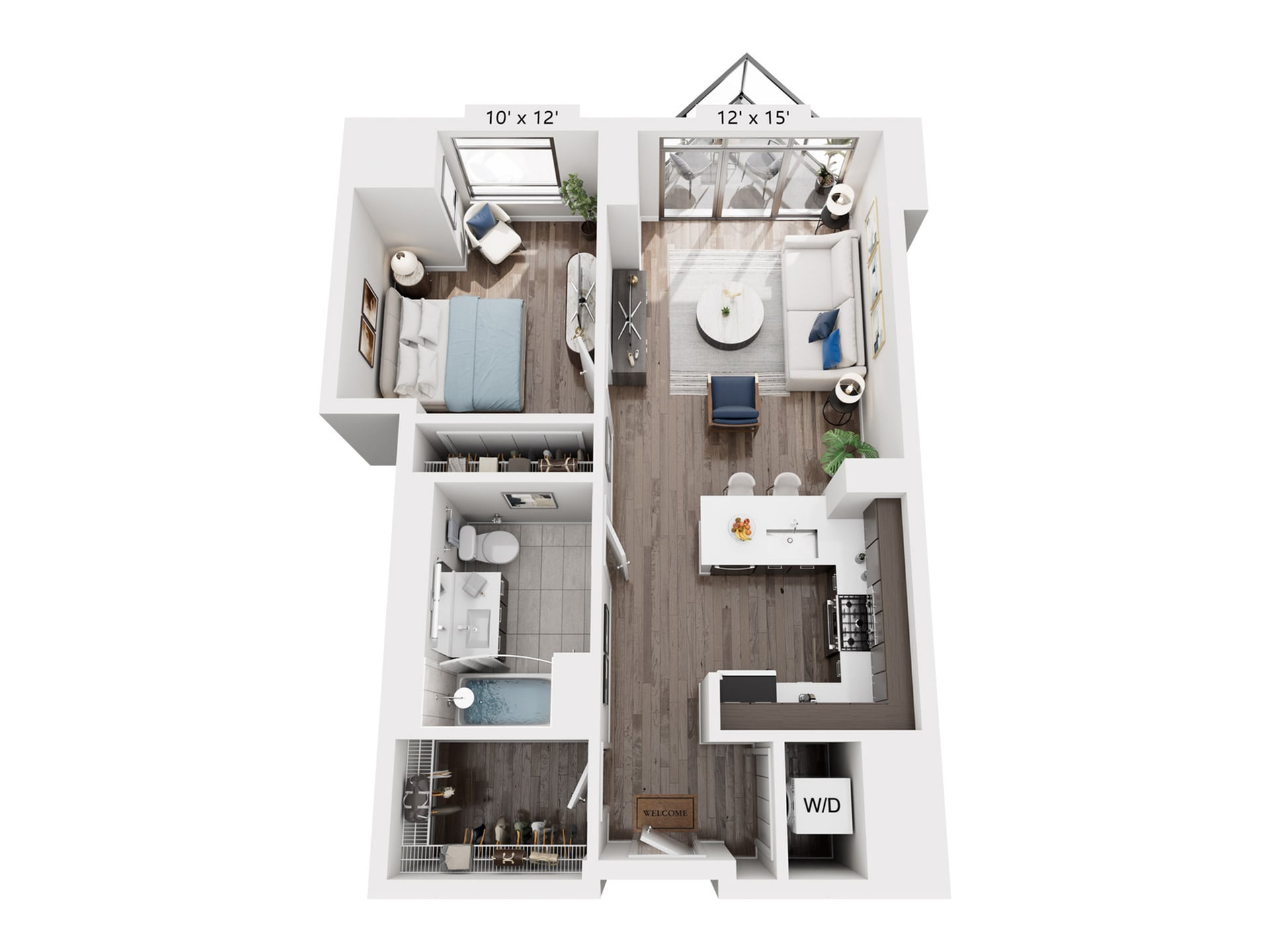 Unit 1513 floor plan