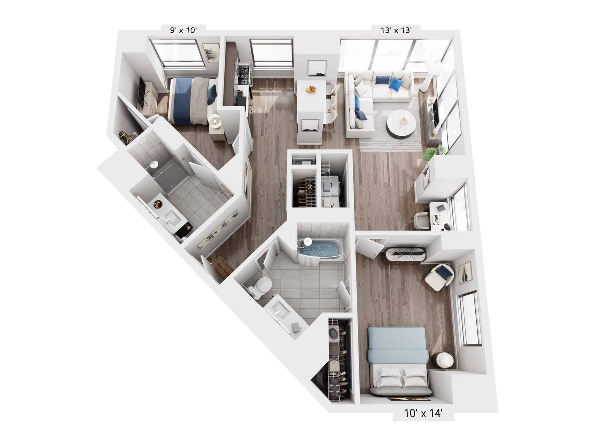 Unit 801 floor plan
