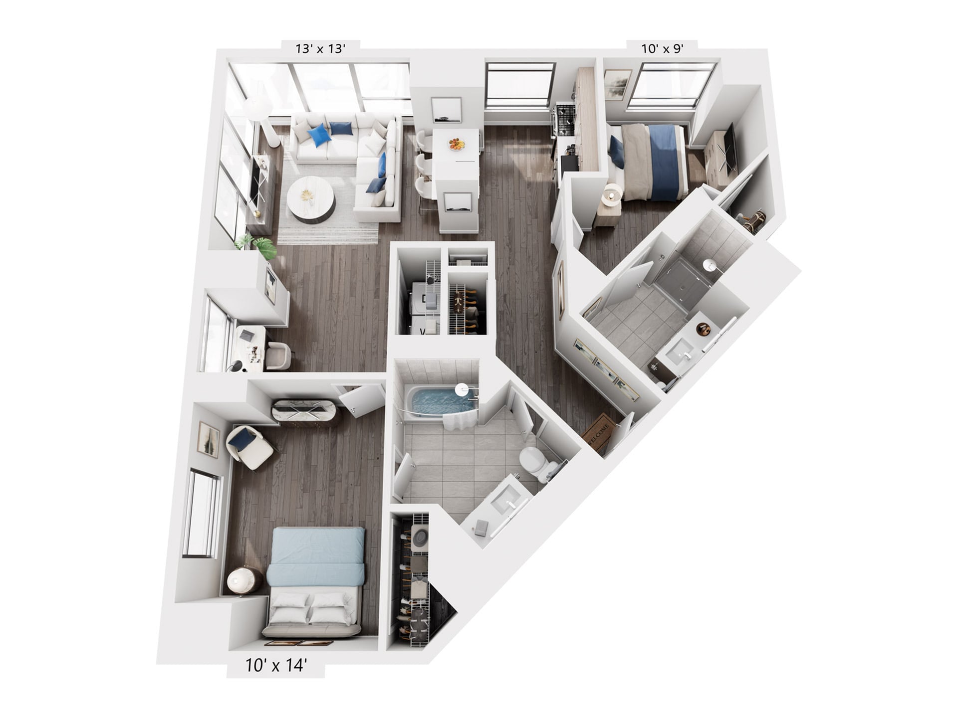 Unit 2608 floor plan