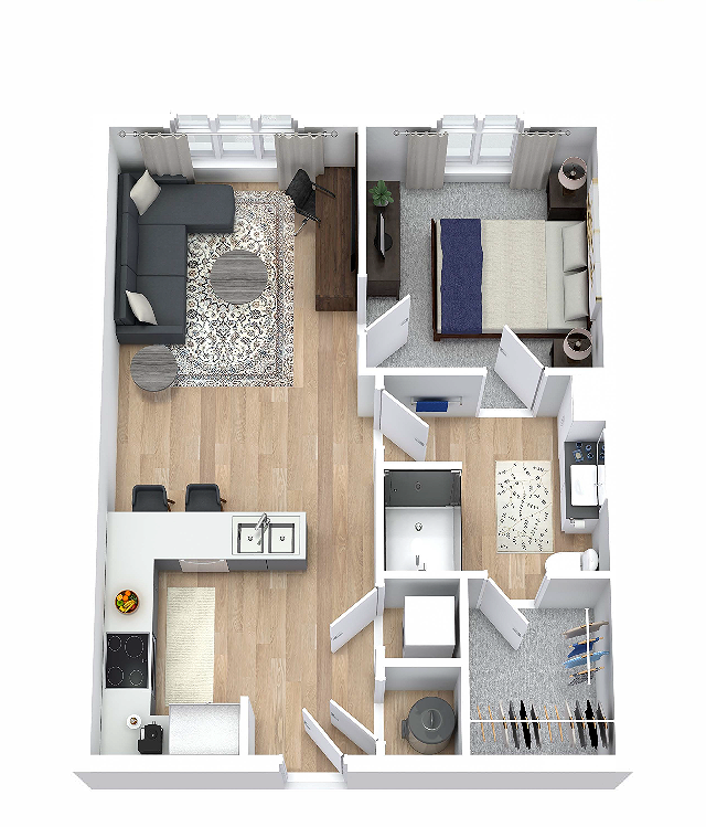 The Carlton House Apartment Rentals