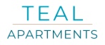 Teal Apartments Logo in color
