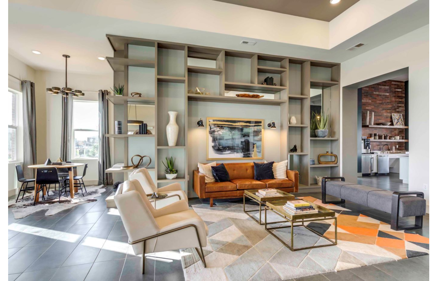 Echo Park Leasing Center Lobby