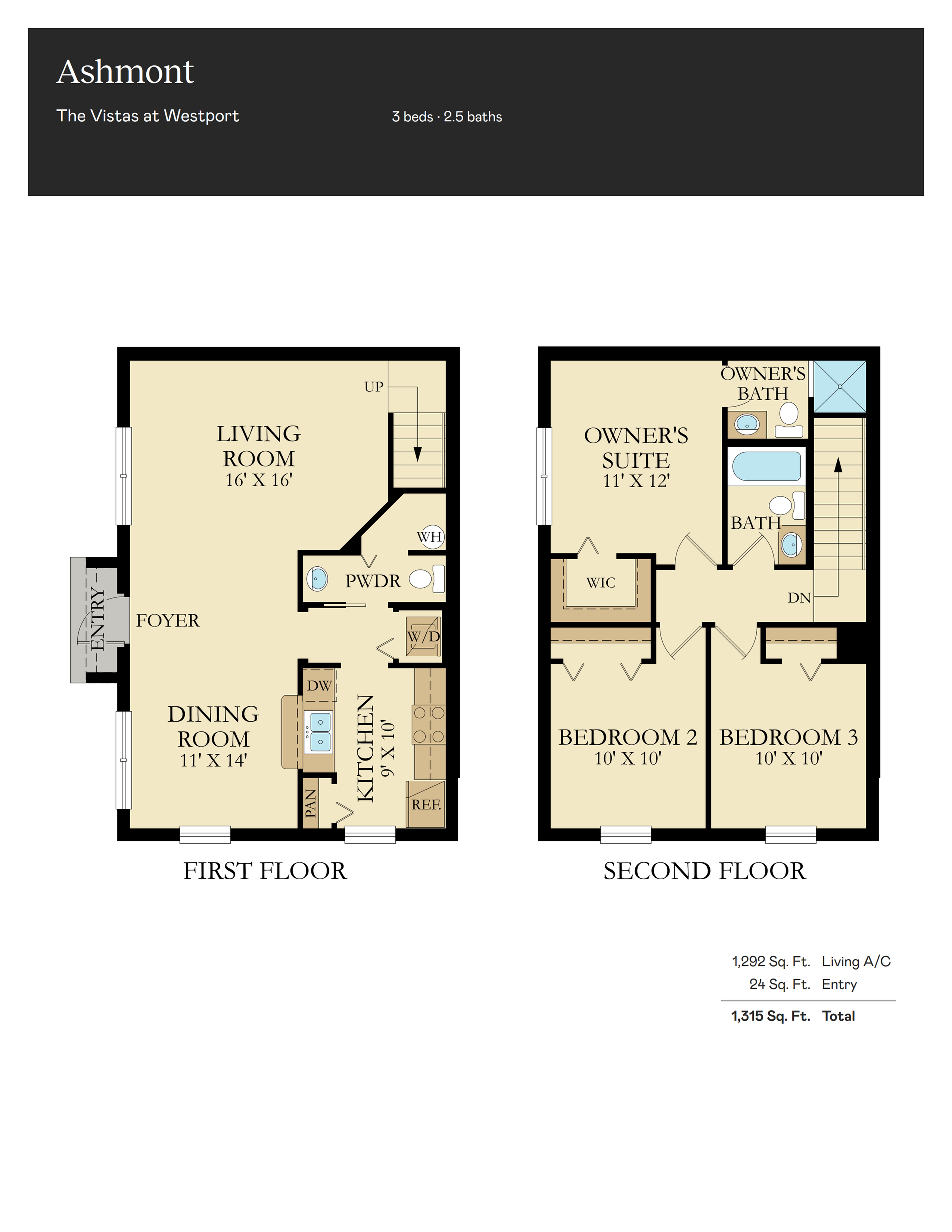 View Photos Landings at Westport Townhomes