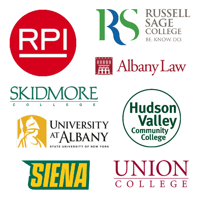 RPI Russell Sage Albany Law Siena SUNY Albany Union